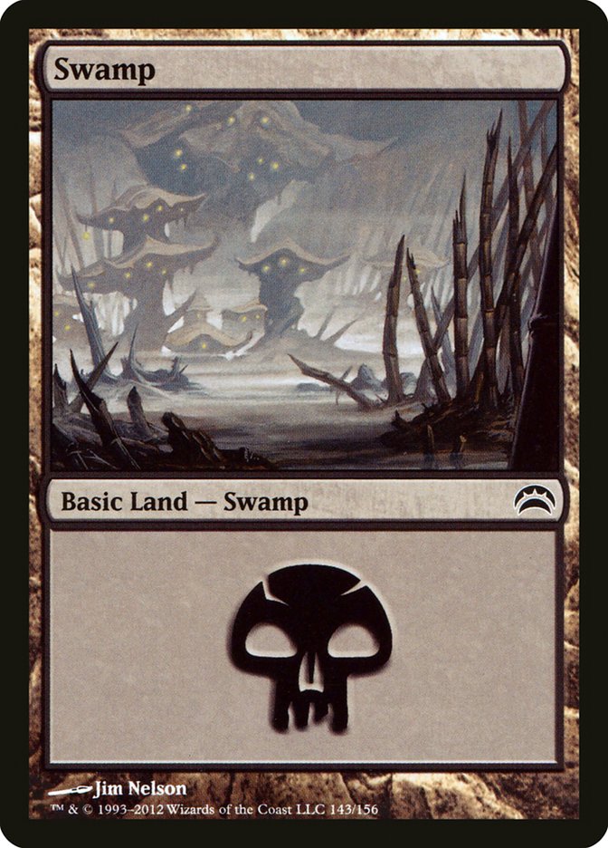 Swamp (143) [Planechase 2012] | Red Riot Games CA