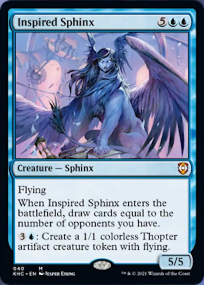 Inspired Sphinx [Kaldheim Commander] | Red Riot Games CA
