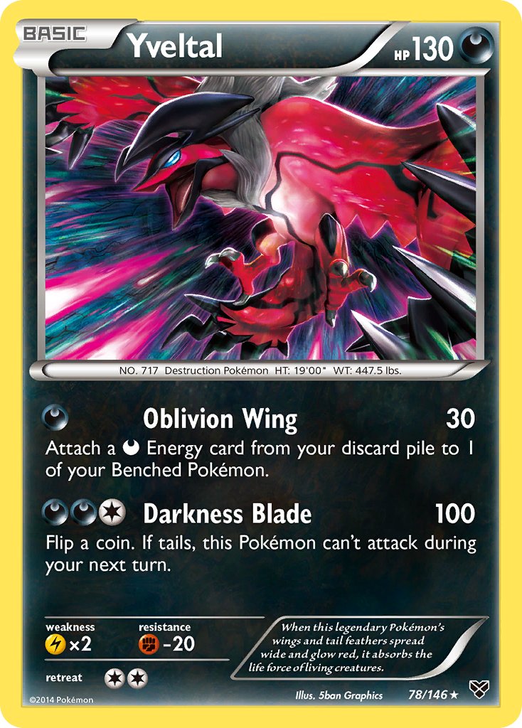 Yveltal (78/146) (Theme Deck Exclusive) [XY: Base Set] | Red Riot Games CA