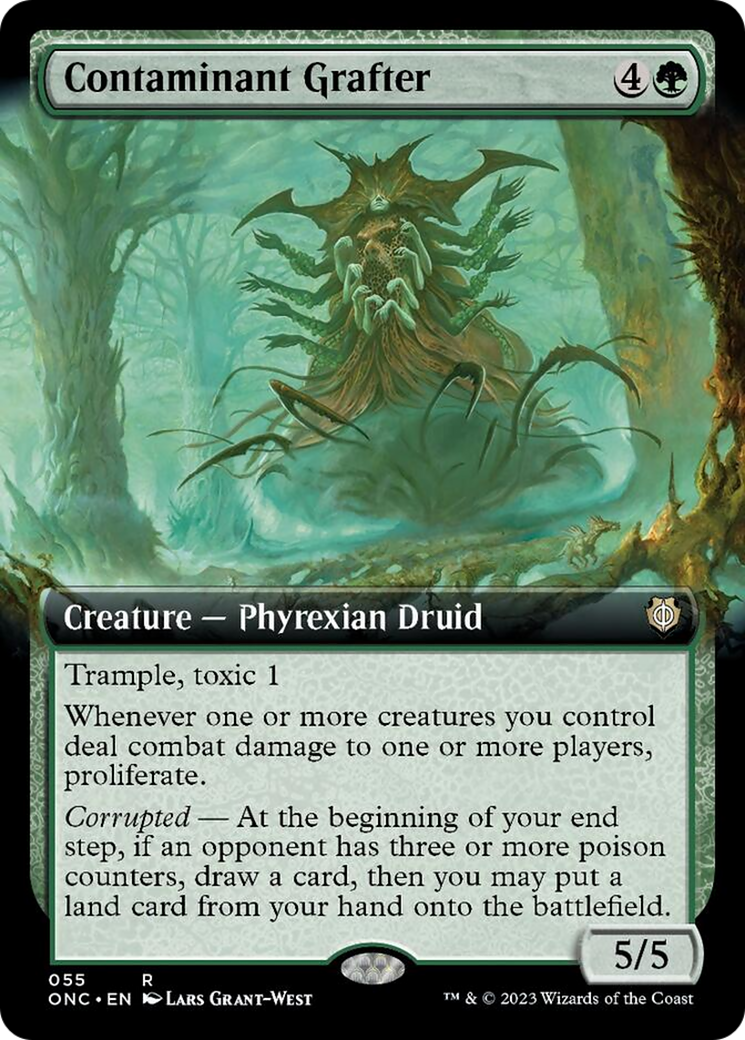 Contaminant Grafter (Extended Art) [Phyrexia: All Will Be One Commander] | Red Riot Games CA