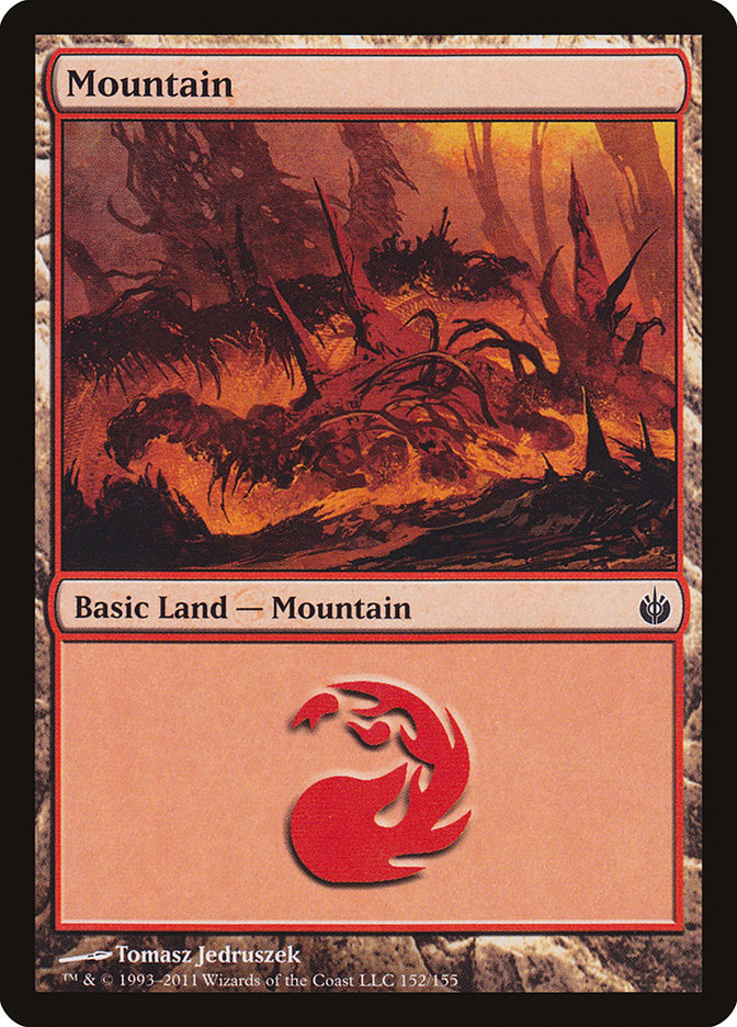 Mountain (152) [Mirrodin Besieged] | Red Riot Games CA