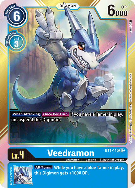Veedramon [BT1-115] [Release Special Booster Ver.1.0] | Red Riot Games CA