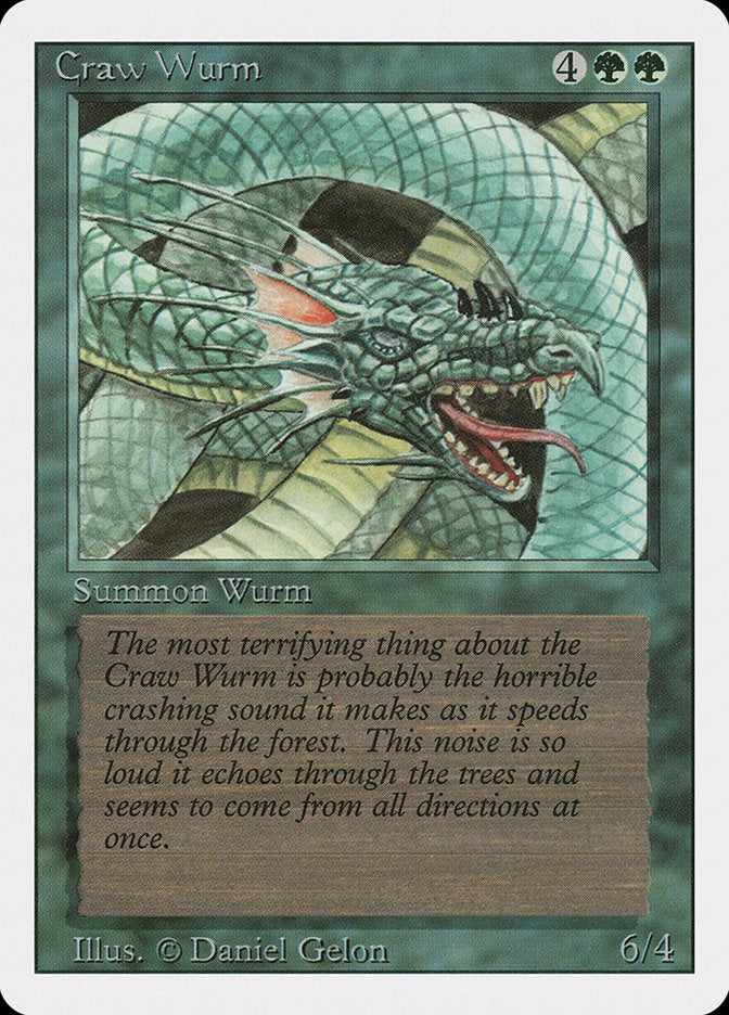 Craw Wurm [Revised Edition] | Red Riot Games CA