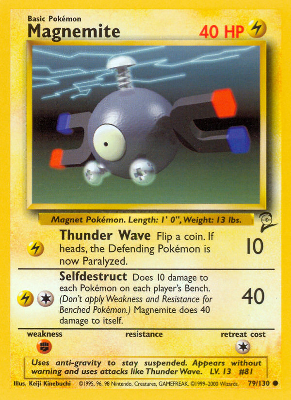 Magnemite (79/130) [Base Set 2] | Red Riot Games CA