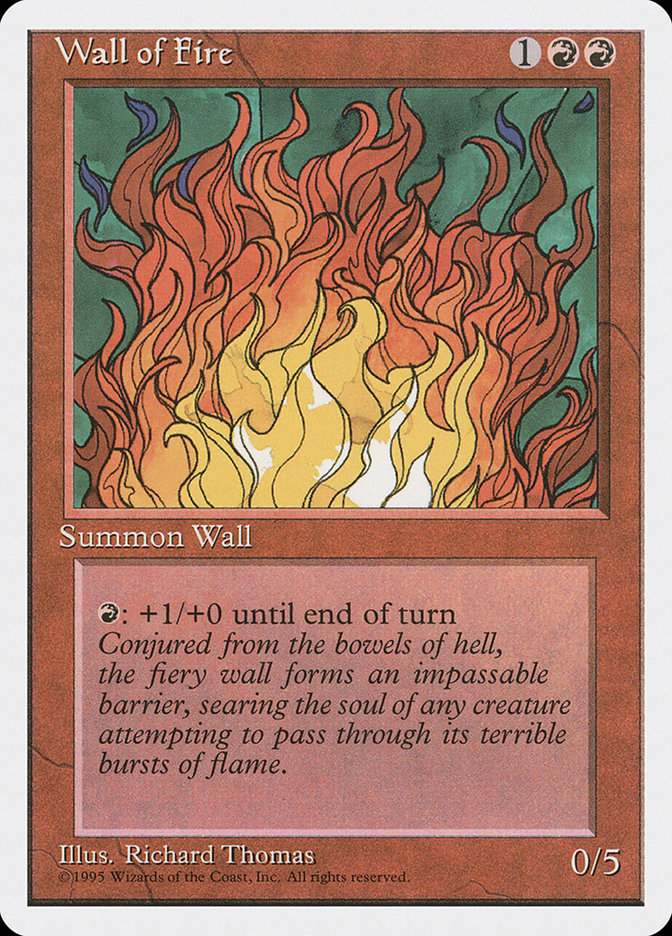 Wall of Fire [Fourth Edition] | Red Riot Games CA