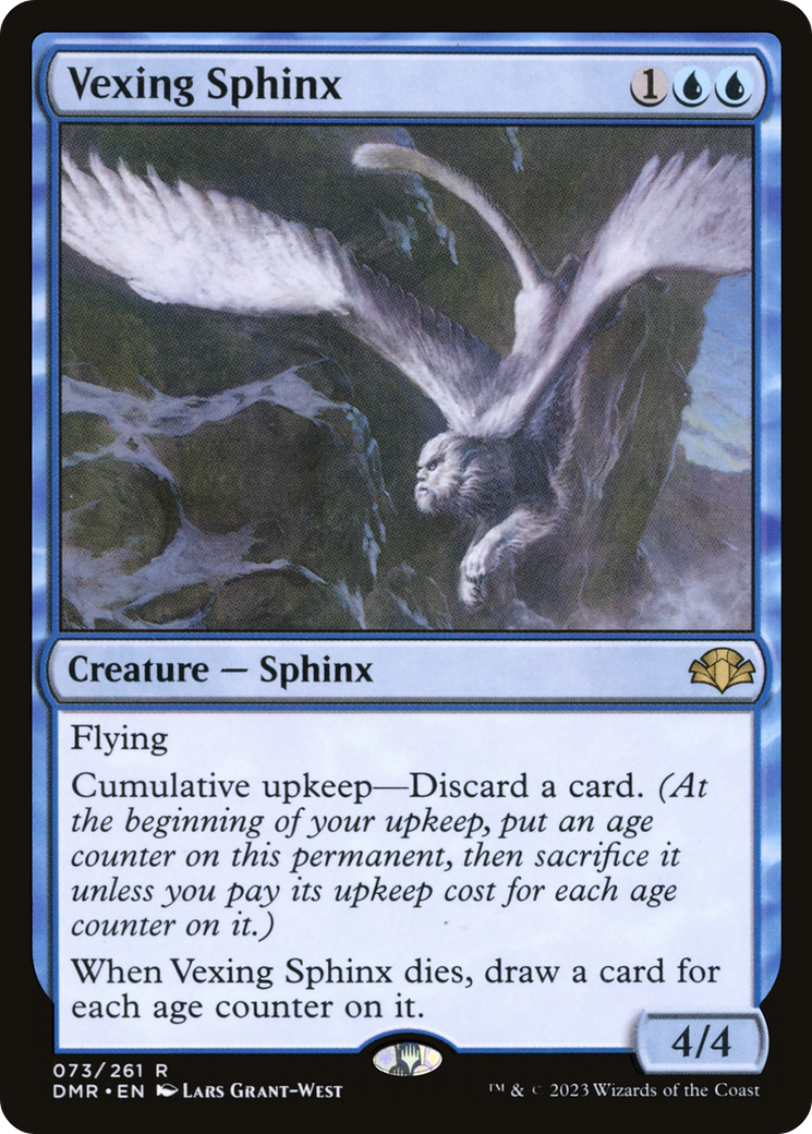 Vexing Sphinx [Dominaria Remastered] | Red Riot Games CA