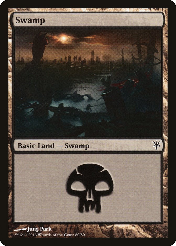 Swamp (80) [Duel Decks: Sorin vs. Tibalt] | Red Riot Games CA