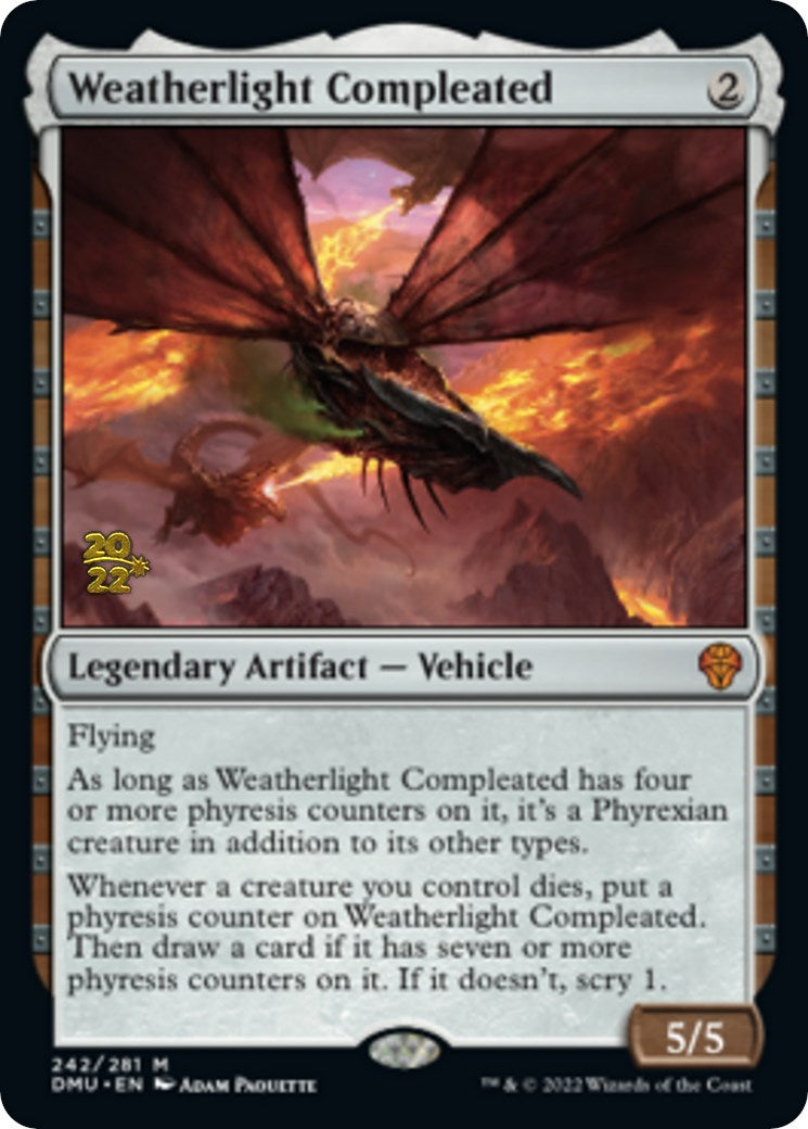 Weatherlight Compleated [Dominaria United Prerelease Promos] | Red Riot Games CA
