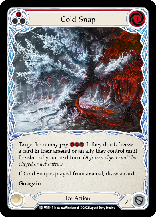 Cold Snap (Red) [UPR147] (Uprising) | Red Riot Games CA