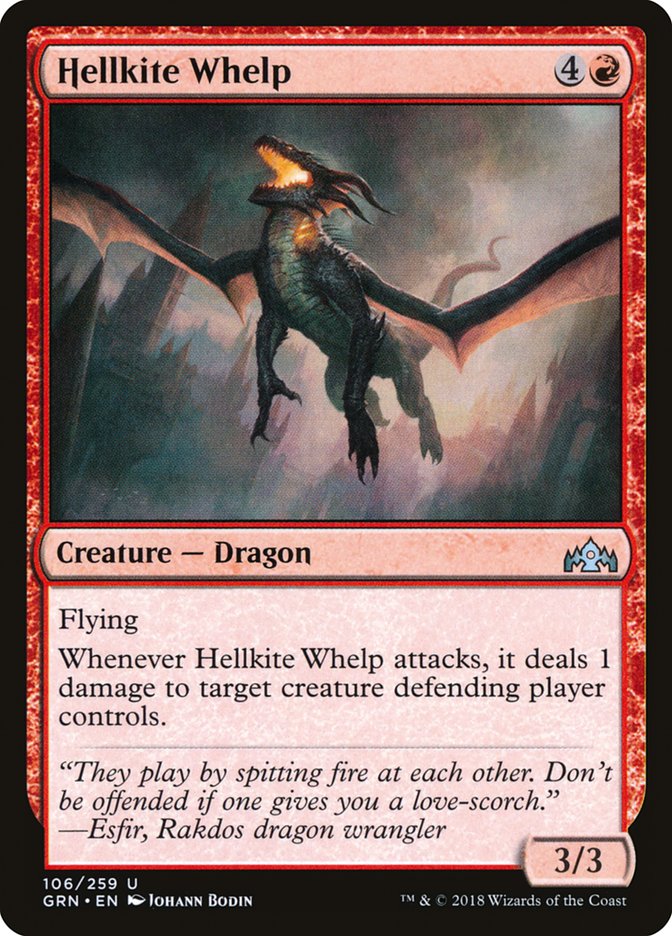 Hellkite Whelp [Guilds of Ravnica] | Red Riot Games CA