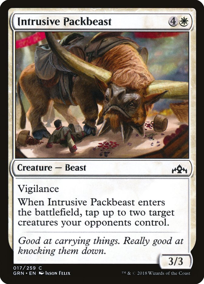 Intrusive Packbeast [Guilds of Ravnica] | Red Riot Games CA