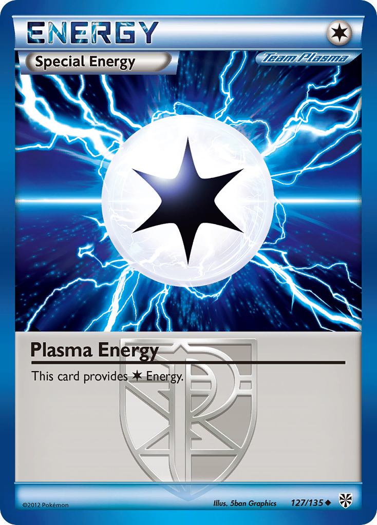 Plasma Energy (127/135) [Black & White: Plasma Storm] | Red Riot Games CA
