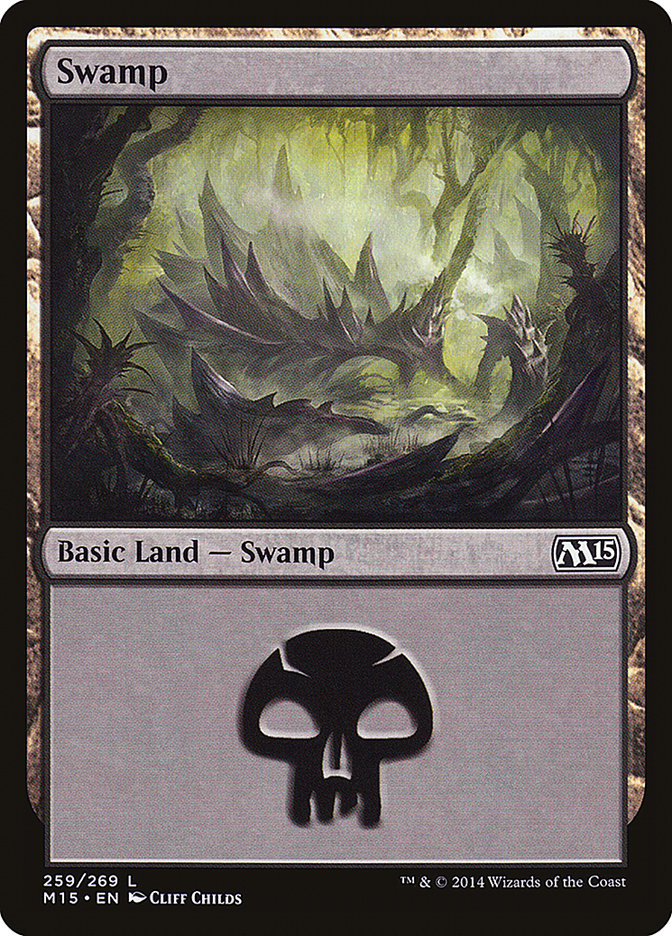 Swamp (259) [Magic 2015] | Red Riot Games CA