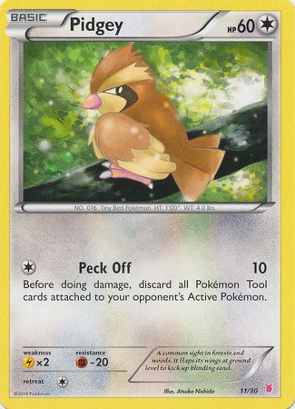 Pidgey (11/30) [XY: Trainer Kit 1 - Wigglytuff] | Red Riot Games CA