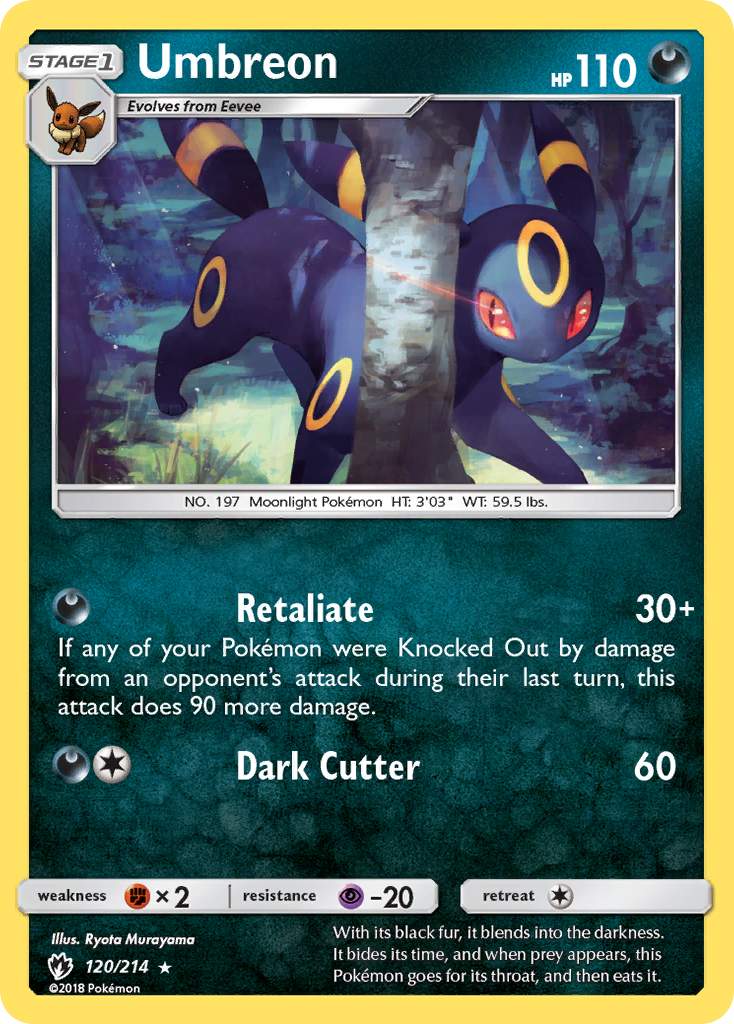 Umbreon (120/214) [Sun & Moon: Lost Thunder] | Red Riot Games CA