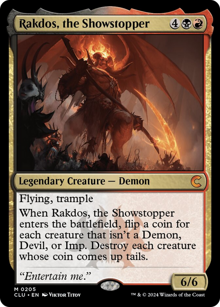 Rakdos, the Showstopper [Ravnica: Clue Edition] | Red Riot Games CA