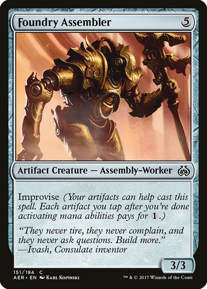 Foundry Assembler [Aether Revolt] | Red Riot Games CA