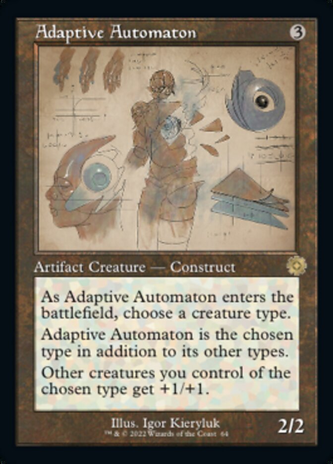 Adaptive Automaton (Retro Schematic) [The Brothers' War Retro Artifacts] | Red Riot Games CA