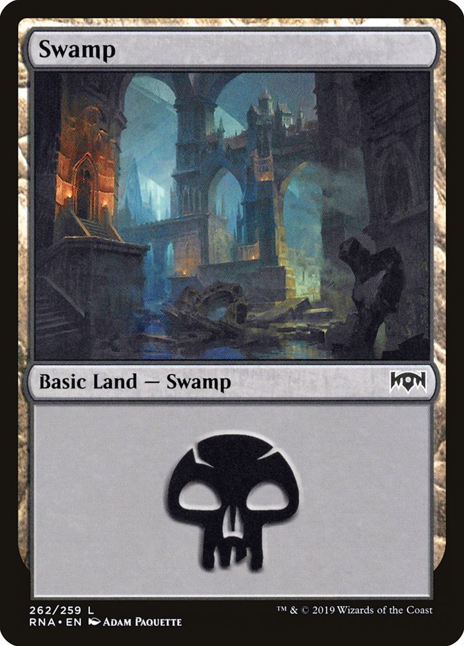 Swamp (262) [Ravnica Allegiance] | Red Riot Games CA