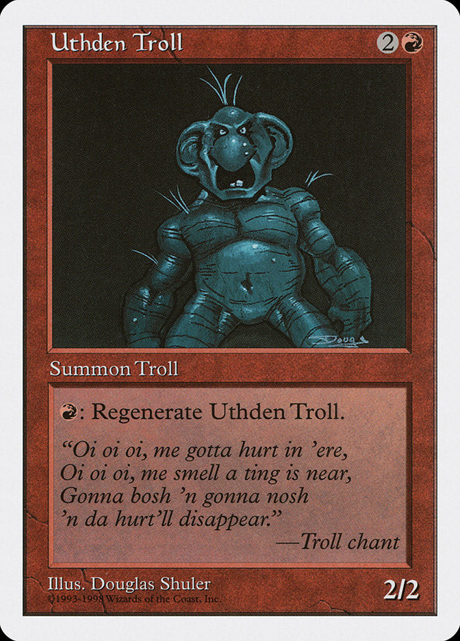 Uthden Troll [Anthologies] | Red Riot Games CA