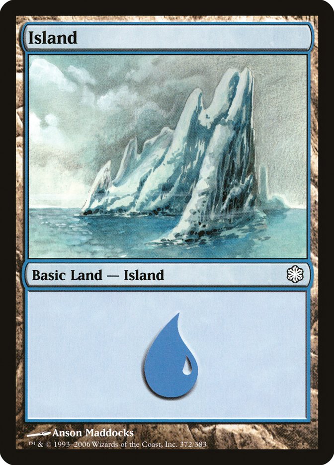 Island (372) [Coldsnap Theme Decks] | Red Riot Games CA