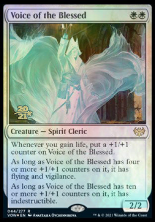 Voice of the Blessed [Innistrad: Crimson Vow Prerelease Promos] | Red Riot Games CA