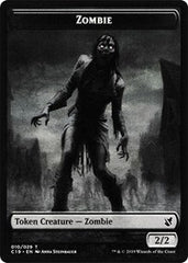 Zombie (010) // Zombie (011) Double-Sided Token [Commander 2019 Tokens] | Red Riot Games CA