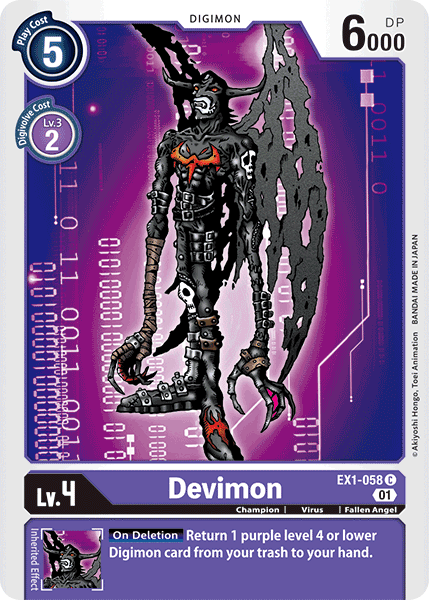 Devimon [EX1-058] [Classic Collection] | Red Riot Games CA