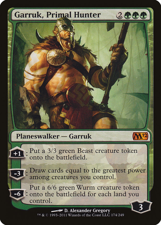 Garruk, Primal Hunter [Magic 2012] | Red Riot Games CA