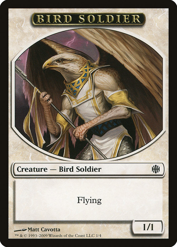 Bird Soldier Token [Alara Reborn Tokens] | Red Riot Games CA
