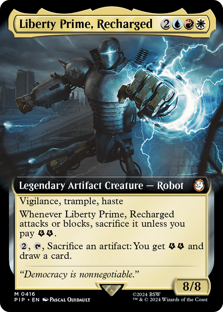 Liberty Prime, Recharged (Extended Art) [Fallout] | Red Riot Games CA