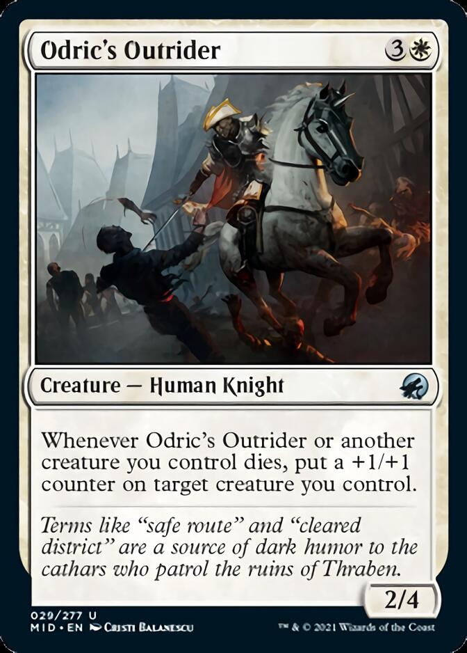 Odric's Outrider [Innistrad: Midnight Hunt] | Red Riot Games CA