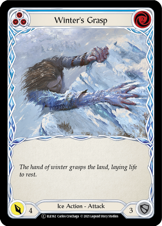 Winter's Grasp (Blue) [U-ELE162] (Tales of Aria Unlimited)  Unlimited Normal