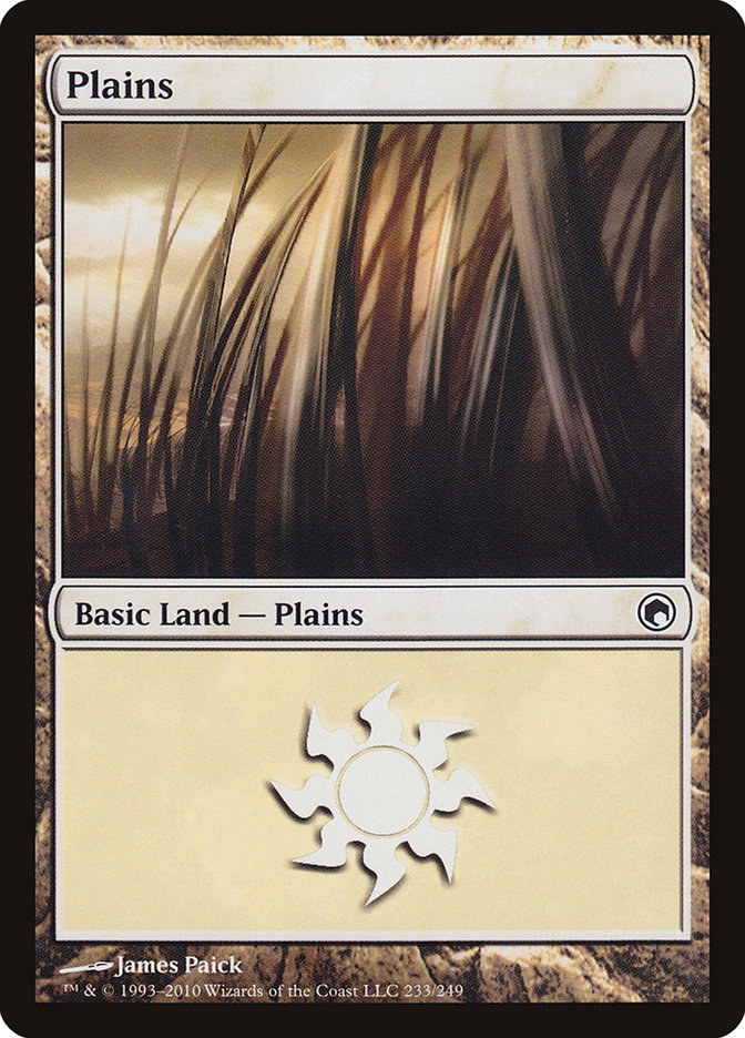 Plains (233) [Scars of Mirrodin] | Red Riot Games CA