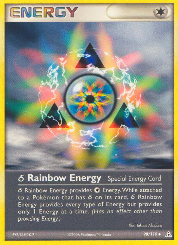 Rainbow Energy (98/110) (Delta Species) [EX: Holon Phantoms] | Red Riot Games CA