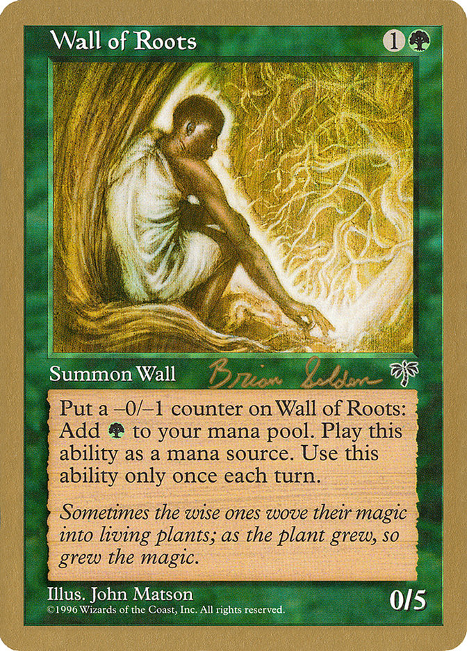 Wall of Roots (Brian Selden) [World Championship Decks 1998] | Red Riot Games CA