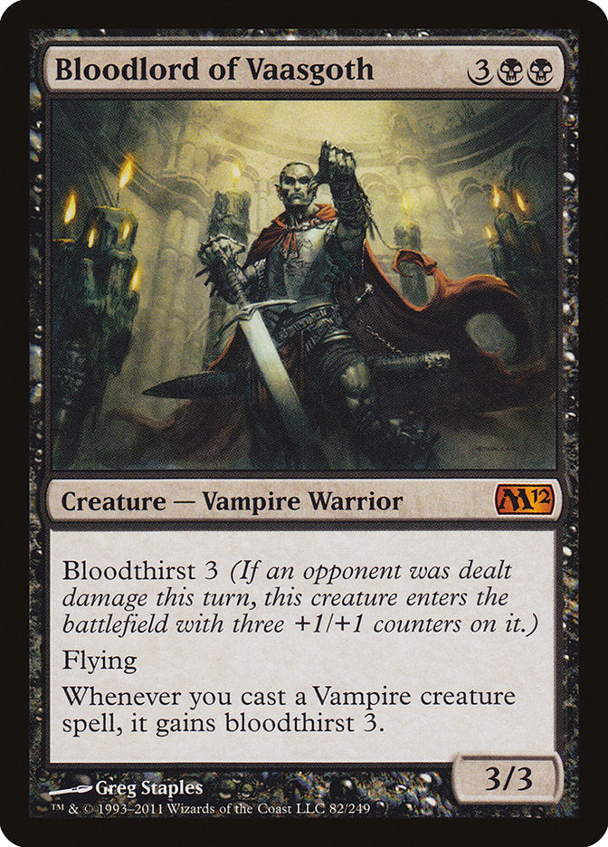 Bloodlord of Vaasgoth [Magic 2012] | Red Riot Games CA