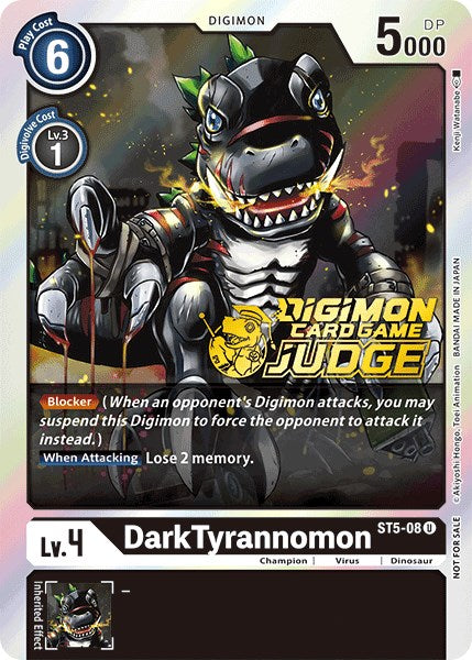 DarkTyrannomon [ST5-08] (Judge Pack 1) [Starter Deck: Machine Black Promos] | Red Riot Games CA