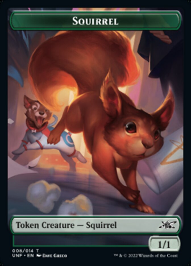 Squirrel Token [Unfinity Tokens] | Red Riot Games CA