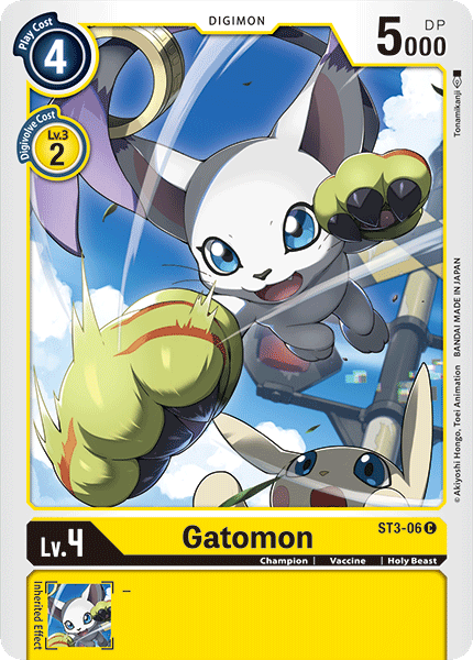 Gatomon [ST3-06] [Starter Deck: Heaven's Yellow] | Red Riot Games CA