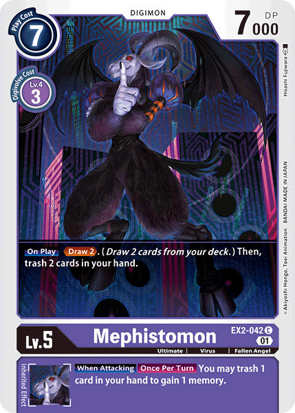Mephistomon [EX2-042] [Digital Hazard] | Red Riot Games CA