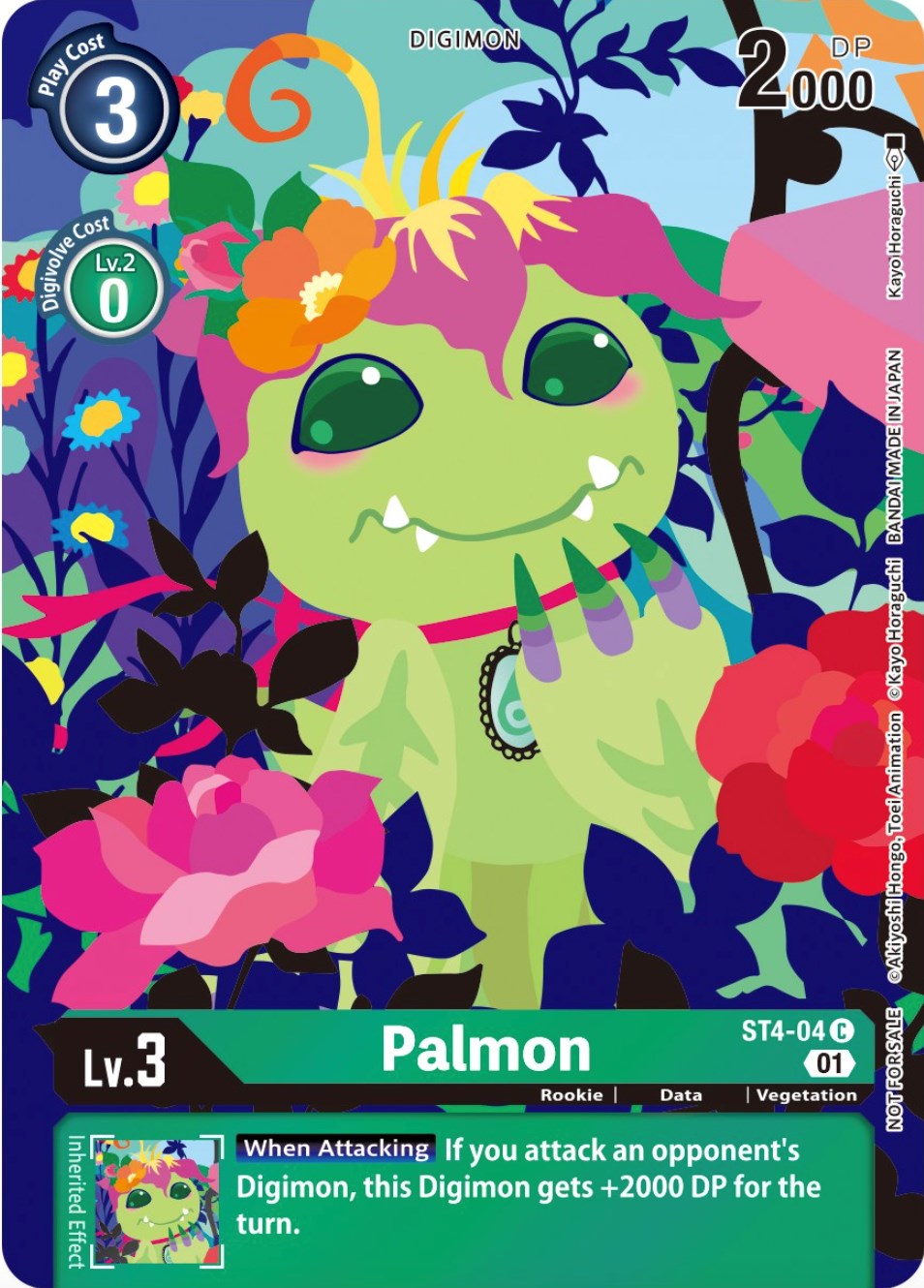 Palmon [ST4-04] (Tamer's Card Set 2 Floral Fun) [Starter Deck: Giga Green Promos] | Red Riot Games CA