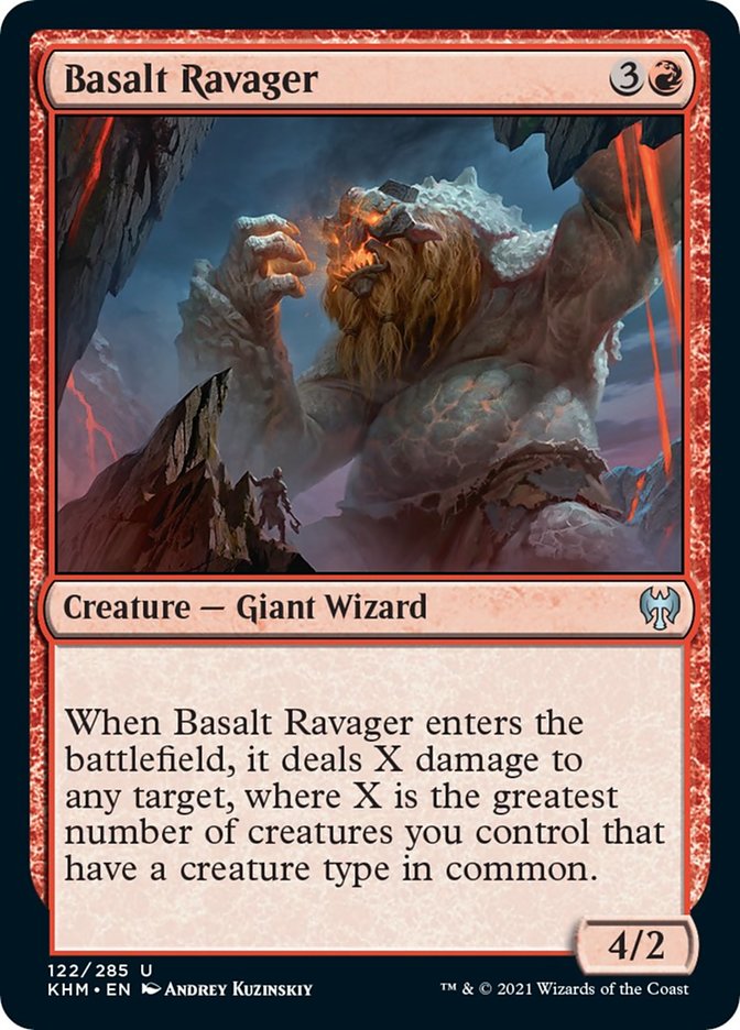 Basalt Ravager [Kaldheim] | Red Riot Games CA