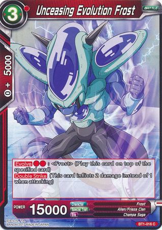 Unceasing Evolution Frost (BT1-016) [Galactic Battle] | Red Riot Games CA