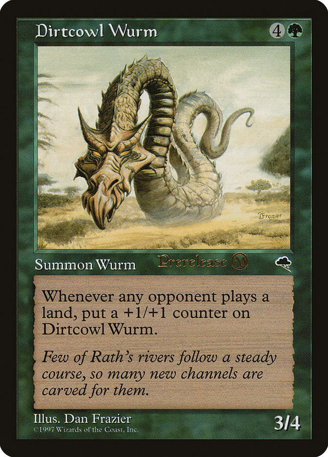 Dirtcowl Wurm [Tempest Promos] | Red Riot Games CA