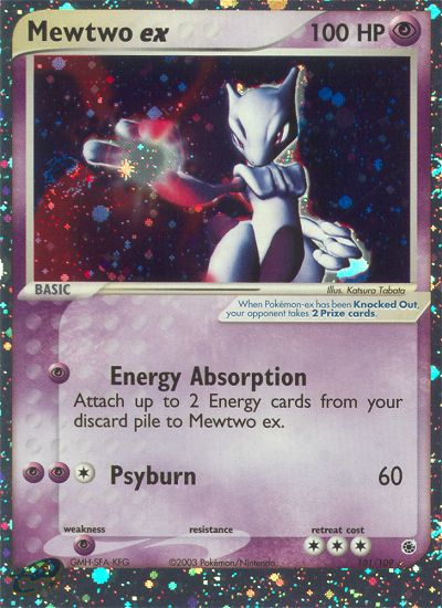 Mewtwo ex (101/109) [EX: Ruby & Sapphire] | Red Riot Games CA