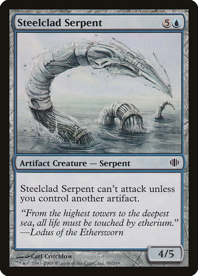 Steelclad Serpent [Shards of Alara] | Red Riot Games CA