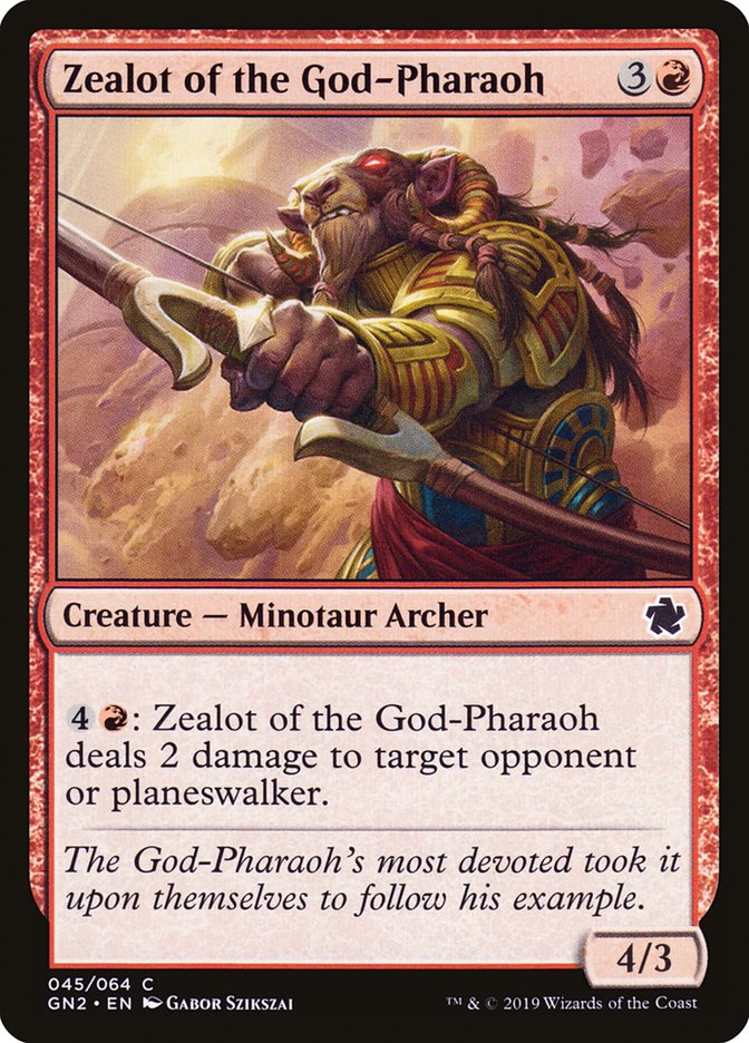 Zealot of the God-Pharaoh [Game Night 2019] | Red Riot Games CA