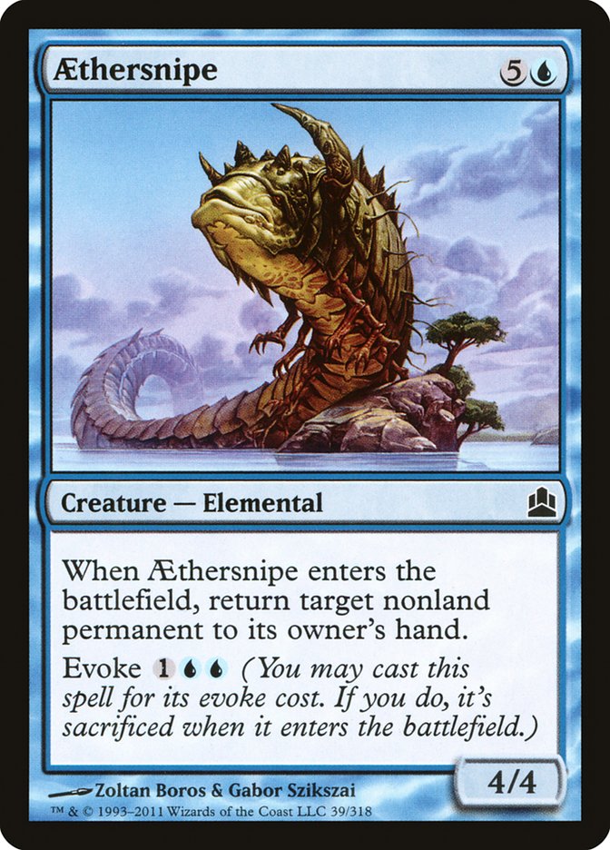 Aethersnipe [Commander 2011] | Red Riot Games CA