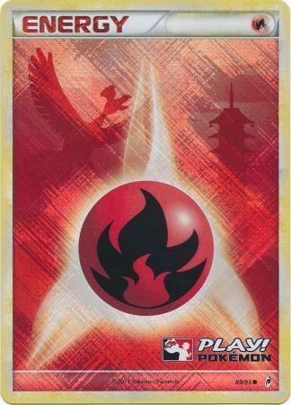 Fire Energy (89/95) (Play Pokemon Promo) [HeartGold & SoulSilver: Call of Legends] | Red Riot Games CA